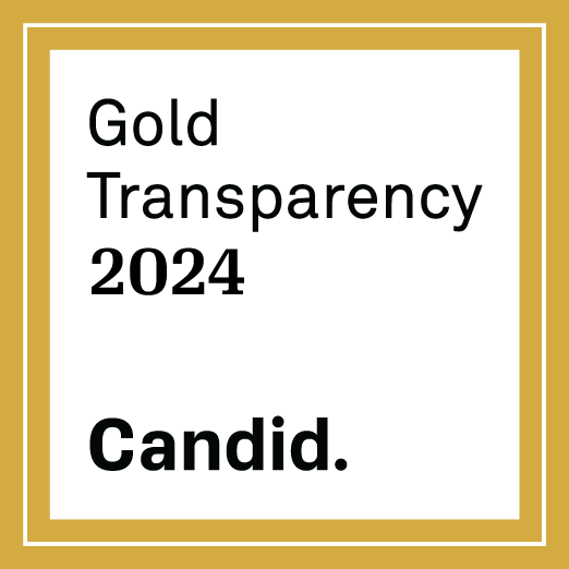 Gold Transparency 2024 seal from Candid